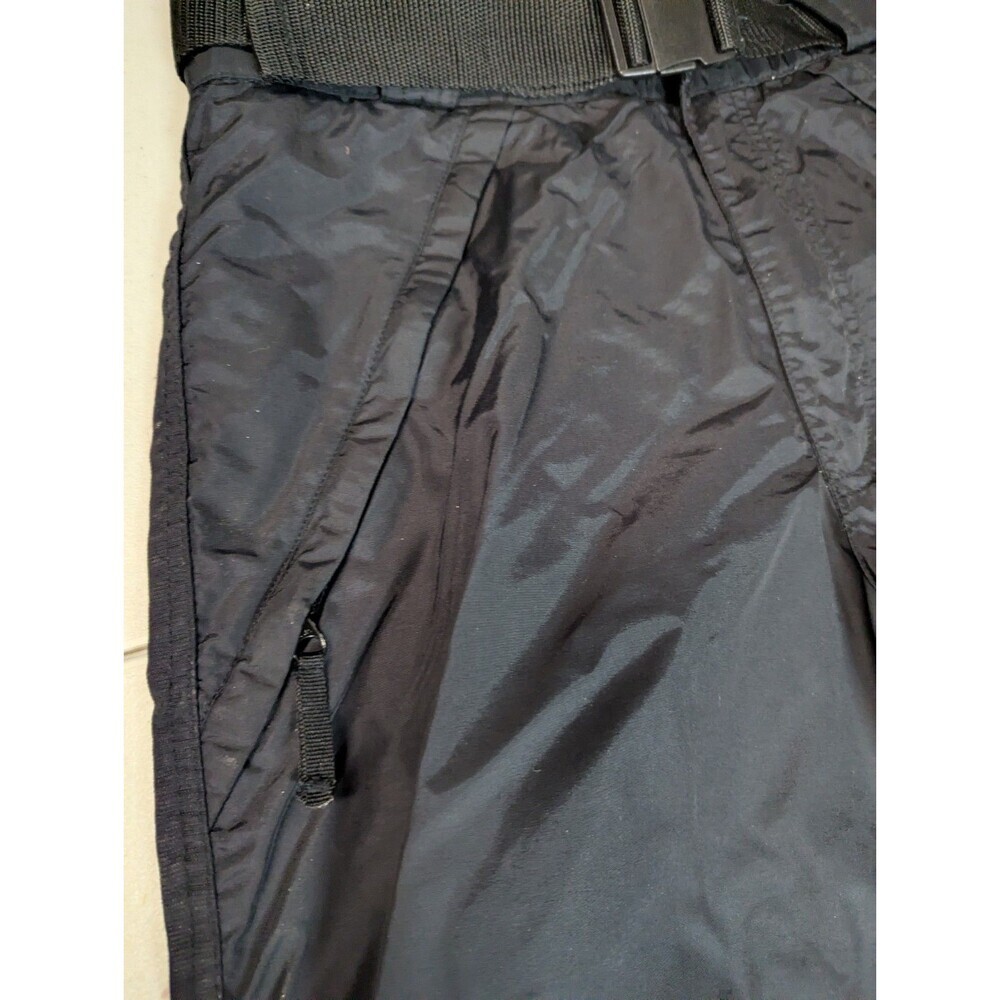 Columbia Men’s M Black Ski Snow Pants Insulated Winter Boarding Belted Mesh Line - Picture 16 of 16
